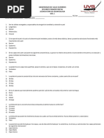 Segundo Parcial Funcion Humana C1