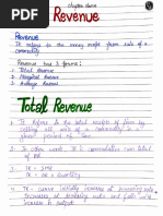 Revenue - Handwritten Notes - (Aarambh 2024)