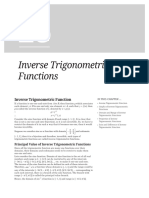 Inverse Trigonometric Functions