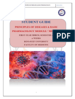 SG Principles of Diseases& Basic Pharmacology