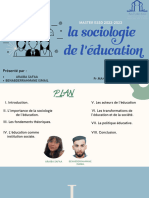 La Sociologie de L'éducation-2023