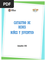 Catastro de Redes Niñez y Juventud 2022