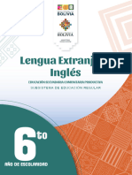 6to Año de Escolaridad - Lengua Extranjera Inglés (2024)