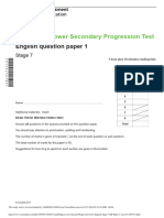 2018 Cambridge Lower Second Progression Tests English Stage 7 QP Paper 1 tcm143 430378 7 PDF