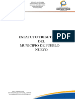 Acuerdo No. 268 de Noviembre 30 de 2021 Estatuto Pueblo Nuevo