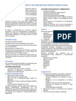 Trastorno Por Déficit de Atención Con Hiperactividad