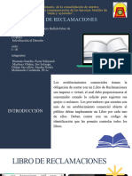 Libro de Reclamaciones