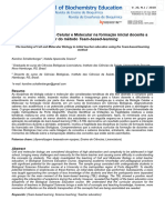 O Ensino de Biologia Celular e Molecular Na Formação Inicial Docente A Partir Do Método Team-Based-Learning