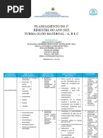 Planejamento Bimestral 1º Bimestre