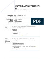 Autoevaluación de La Unidad 1 de Violencia de Genero