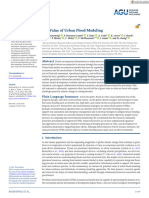 The Value of Urban Flood Modeling