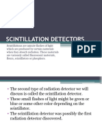 Scintillation Detectors