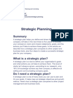 Strategic Planning