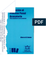 INICIACION AL PROCESO PENAL ACUSATORIO Alberto M Binder - LECTURA OBLIGATORIA