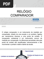 Aula 08 - Relógio Comparador Sistema Métrico Centesimal