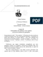 Artigos Espíritas - A Telestesia (Vidência) Gabriel Delanne - A Alma É Imortal