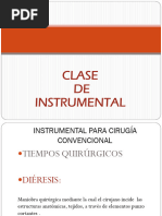 3 Clase de Instrumental Quirurgico 2021