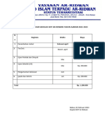 Anggaran Biaya Ujian Sekolah 2022