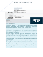 Autocalificable 5 Administración de Controles de Cambio