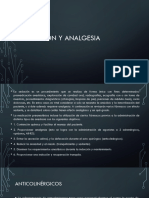 Sedación y Analgesia