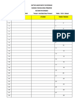 Daftar Hadir Rapat Karang Taruna Kecamatan 18-2-23