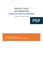 Modul Ajar Informatika 8 - Praktik Lintas Bidang