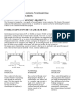 Paving Method Statement