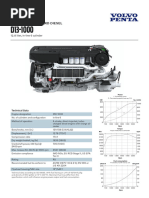 Volvo Penta Inboard Diesel: 12.8 Liter, In-Line 6 Cylinder