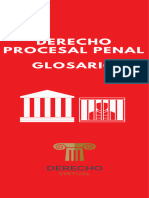 Glosario Derecho Procesal Penal