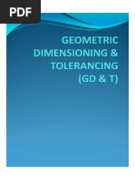 Geometric Dimensioning and Tolerancing