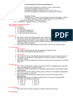 Semi-Detailed Lesson Plan in Mathematics 8