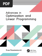 Advances in Optimization and Linear Programming (Ivan Stanimirović) (Z-Library)