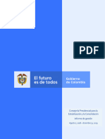 Informe Gestión Consejería 16 Meses - Agosto 2018 A Diciembre 2019