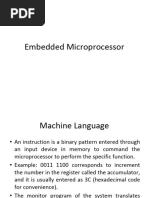 Embedded Microprocessor Lecture 2