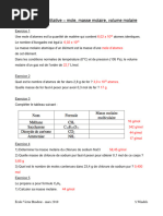 Quantitatif Exercices Corrigé