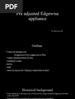 Pre Adjusted Edgewise Appliance