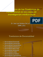 Los Trastornos de Personalidad