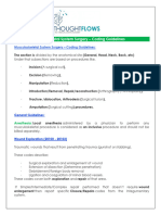 Musculoskeletal System Surgery