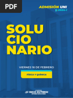 Solucionario Viernes 16 de Febrero