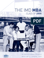 MBA Class Profile