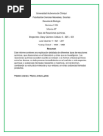 Informe N°7 - Química