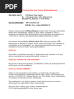 MEMORANDUM OF UNDERSTANDING Iwyedgyw