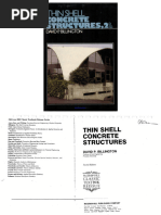 Thin Shell Concrete Structures (Billington, David P.)