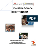 Agenda Pedagógica Bicentenaria 2011-2012