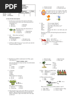 English STS Ganjil 2023 Grade 3