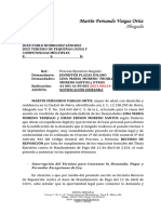 Recurso de Reposición Contra Mandamiento de Pago 2021-234