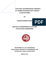 Comparative Study On Reinforced Concrete and Steel Framed Buildings With Various Floor Systems Tarique Nazmus Sadat