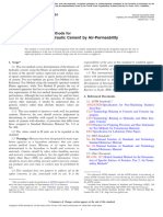 Fineness of Hydraulic Cement by Air-Permeability Apparatus: Standard Test Methods For