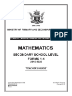 Mathematics Forms 1-4