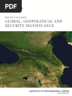 South Caucasus - Global, Geopolitical and Security Significance